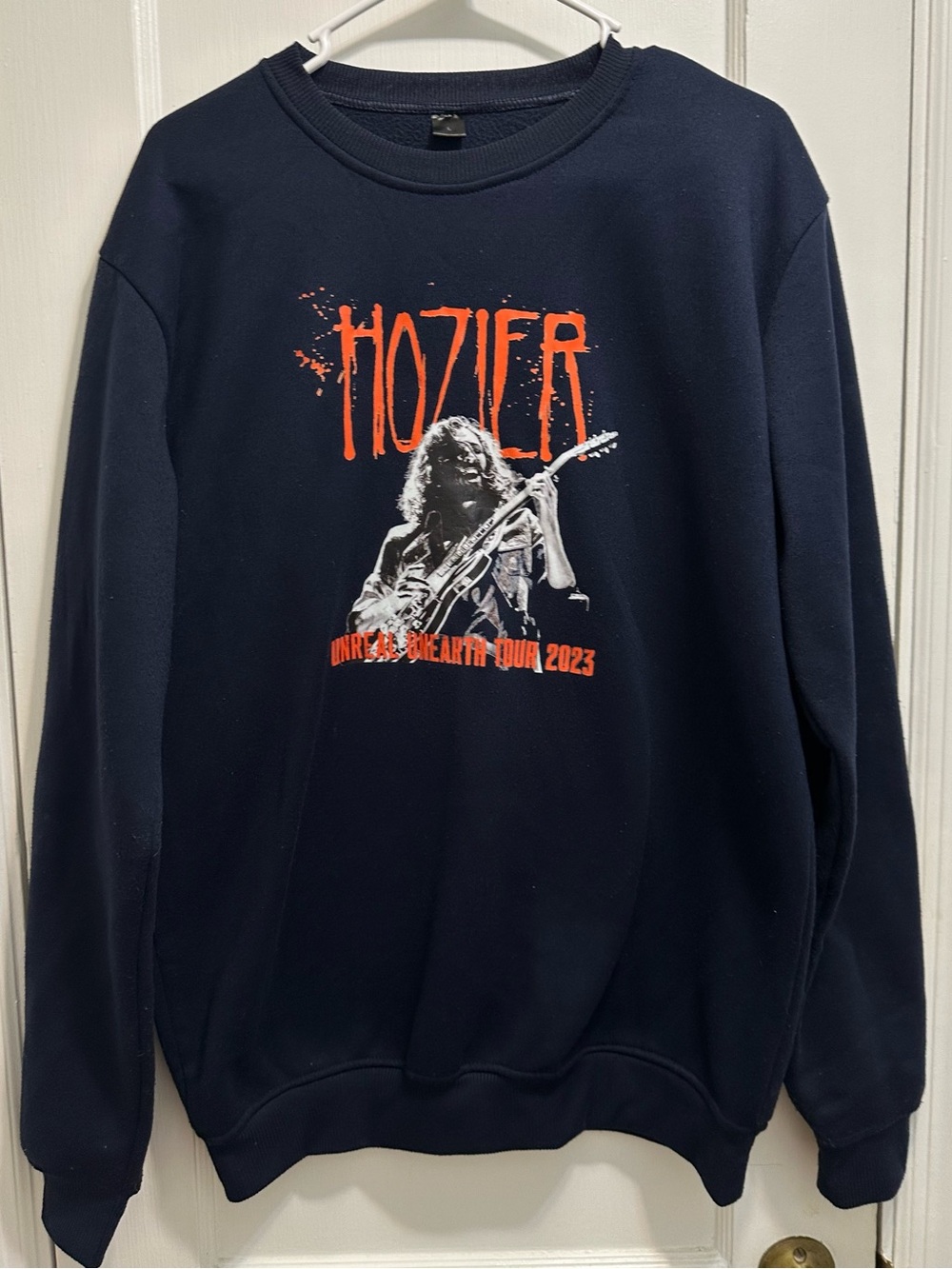 Hozier: Navy 2023 Tour Crewneck Sweater
